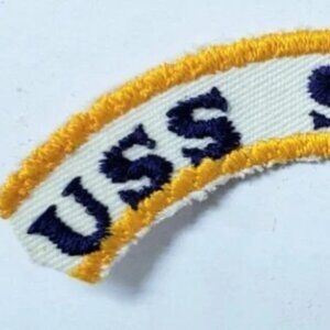 UNITED STATES NAVY USS STUMP SHOULDER STRIP PATCH